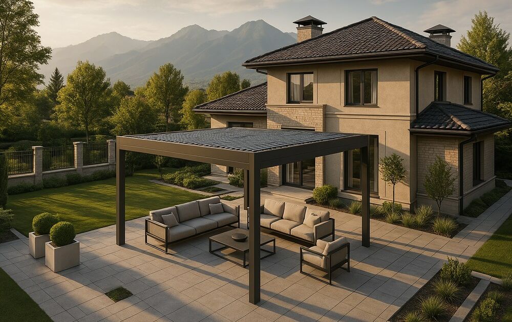 маркиза для дачи в Алматы от SunFlex